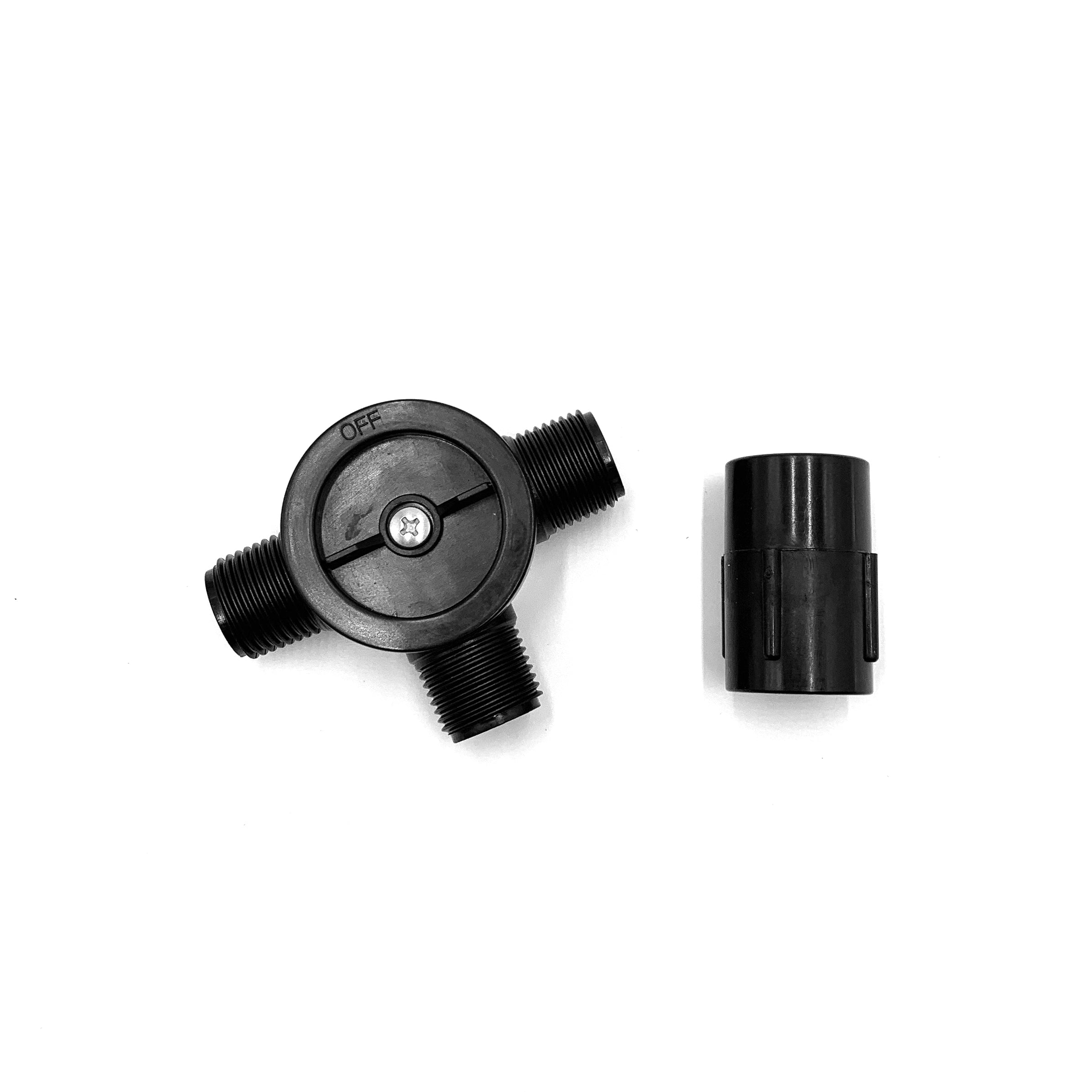 1/2 Adjustable 3-Way Diverter Valve