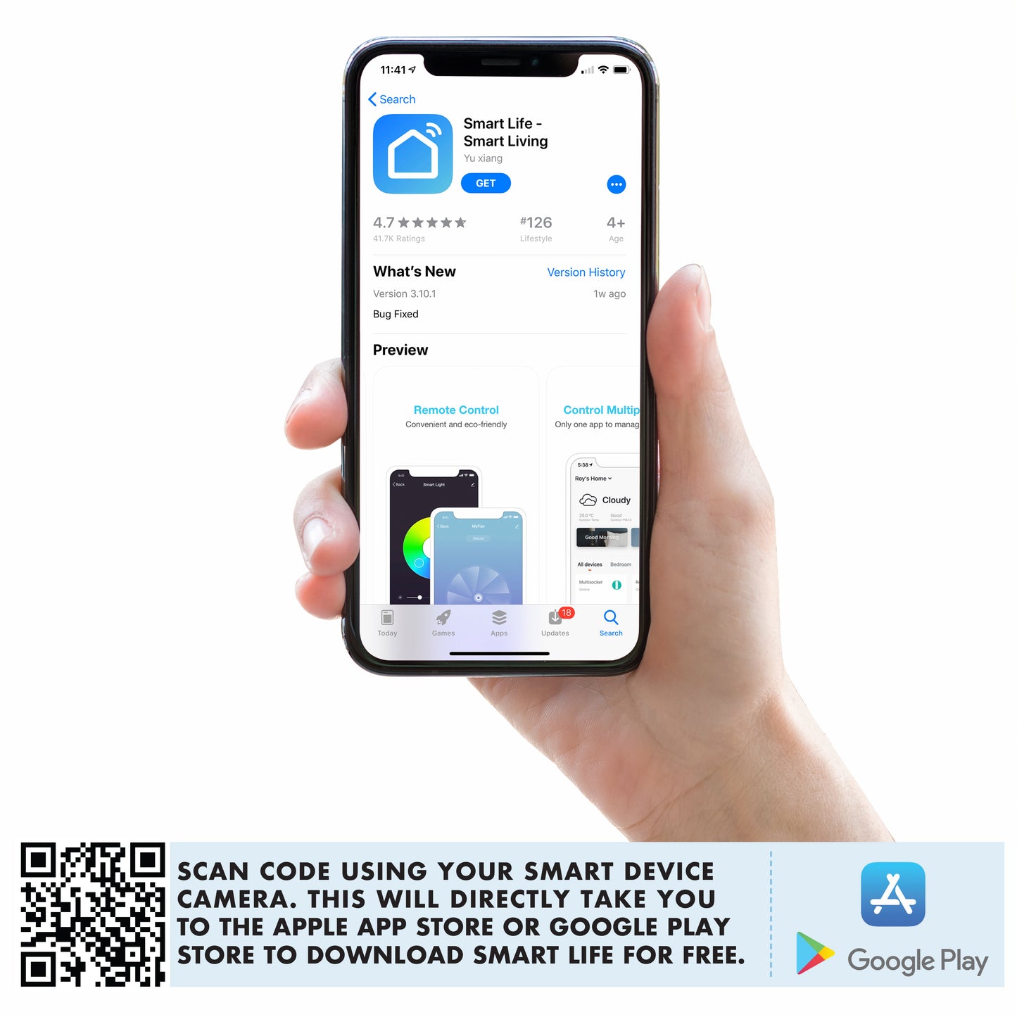 Pool-Care App-Controlled Multi-Color LED Spillway