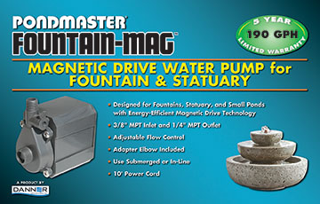 Pondmaster Fountain-Mag Magnetic Drive Water Pumps